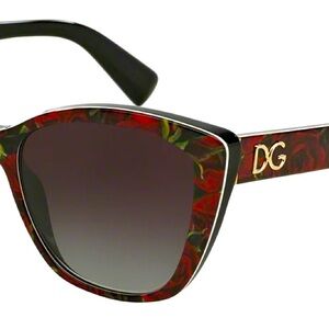 Dolce & Gabbana rose sunglasses. Authentic.
